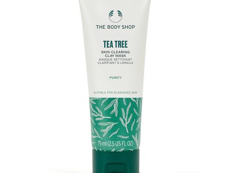 The Body Shop Tea Tree Skin Clearing Clay Mask 75ml For Sale