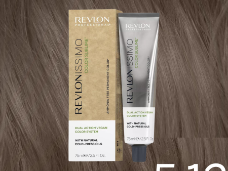 Revlon Professional Revlonissimo Color Sublime 5.12 Light Ash Iridescent Brown 75ml For Discount