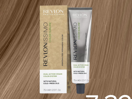 Revlon Professional Revlonissimo Color Sublime 7.32 Medium Golden Iridescent Blonde 75ml Online Sale