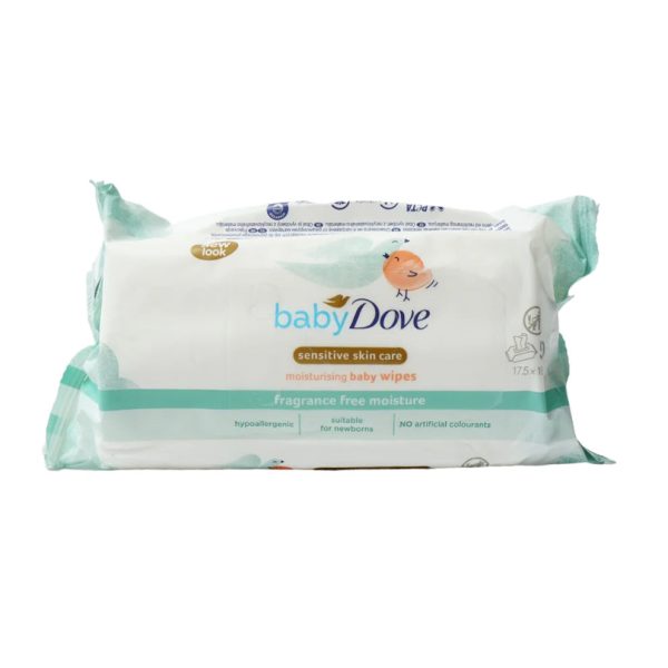 Baby Dove Fragrance Free Moisture Baby Wipes 50 Wipes Online Hot Sale