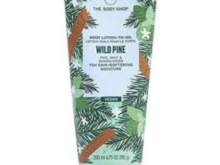 The Body Shop Wild Pine Body Lotion To Oil 200ml Online