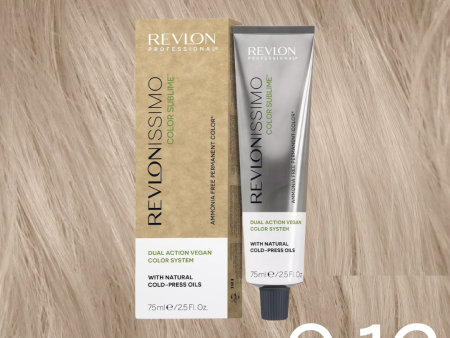 Revlon Professional Revlonissimo Color Sublime 9.12 Very Light Ash Iridescent Blonde 75ml Cheap