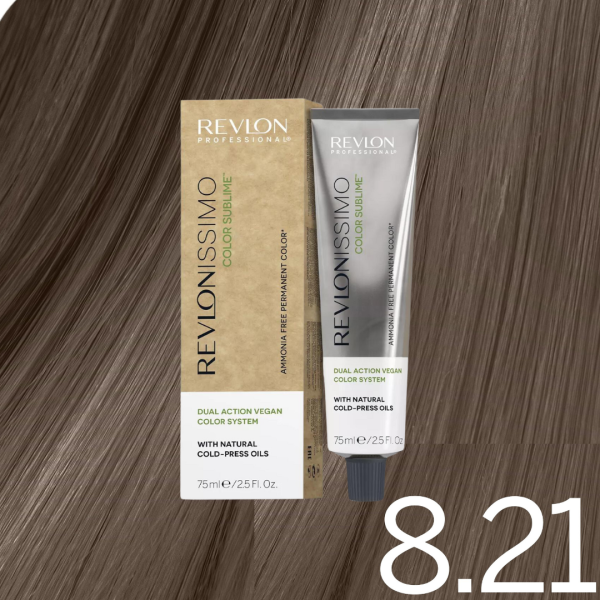 Revlon Professional Revlonissimo Color Sublime 8.21 Light Iridescent Ash Blonde 75ml Fashion