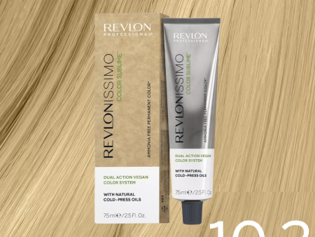 Revlon Professional Revlonissimo Color Sublime 10.3 Lightest Golden Blonde 75ml Online Sale