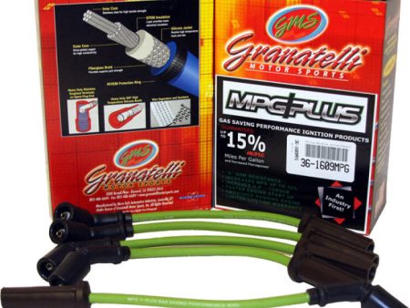 Granatelli 01-03 Ford Pickup F Series Bronco 6Cyl 4.2L MPG Plus Ignition Wires Hot on Sale