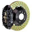 Brembo 03-16 Phantom Sedan Coupe Drophead Coupe R GT BBK 4Pist. Cast 380x28 2pc Rotor Drilled-Black Online now