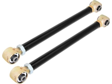 RockJock 2021+ Bronco Johnny Joint Rear Lower Control Arm Set Steel Adjustable For Sale