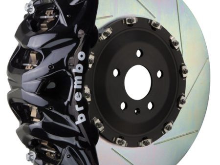 Brembo 05-11 G55 AMG Front GT BBK 8 Piston Cast 412x38 2pc Rotor Slotted Type-1-Black Supply