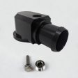 Granatelli 18-19 Jeep Trackhawk Billet Thermostat Housing- Black Powdercoat Fashion