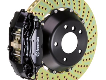 Brembo 00-03 Z8 (E52) Rear GT BBK 4 Piston Cast 2pc 345x28 2pc Rotor Drilled-Black Supply