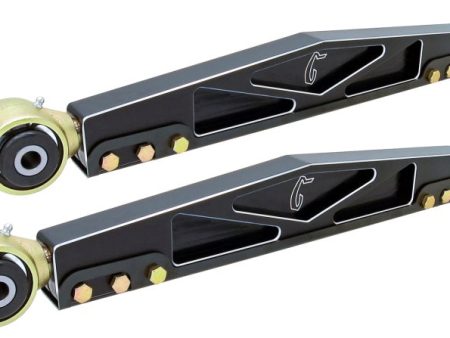 RockJock JL JK Johnny Joint Billet Aluminum Control Arms Rear Lower Adjustable Pair Fashion