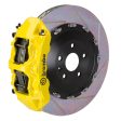 Brembo 05-13 Range Rover Sport Front GT BBK 6 Piston Cast 405x34 2pc Rotor Slotted Type1-Yellow Hot on Sale