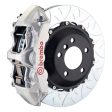 Brembo 03-07 H2 Rear GT BBK 4 Piston Cast 2pc 380x32 2pc Rotor Slotted Type-3-Silver Discount