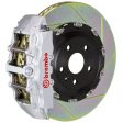 Brembo 04-11 612 Scaglietti Front GT BBK 6 Piston Cast 380x34 2pc Rotor Slotted Type-1-Silver Sale