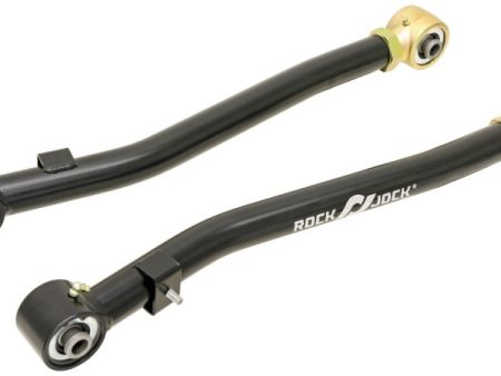 RockJock JL JT Johnny Joint Control Arms Front Lower Adjustable Pair Hot on Sale