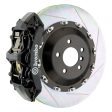 Brembo 05-13 Range Rover Sport Front GT BBK 6 Piston Cast 405x34 2pc Rotor Slotted Type1-Black For Cheap