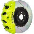 Brembo 05-13 Range Rover Sport Fr GT BBK 8Pis Cast 412x38 2pc Rotor Slotted Type1-Fluo. Yellow on Sale