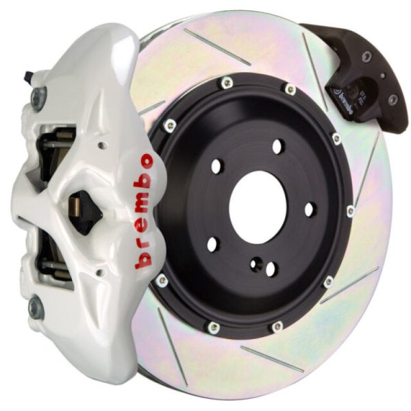 Brembo 10-11 997.2 GT3 GT3RS (Excl PCCB)Fr GT BBK 6Pis Cast 380x34 2pc Rotor Slotted Type3-White For Discount