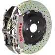 Brembo 05-11 A6 3.2L Front GTR BBK 6 Piston Billet380x34 2pc Rotor Drilled- Nickel Plated Online