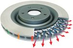 DBA 11-17 BMW 528i RWD Rear Slotted Street Series Rotor Online now